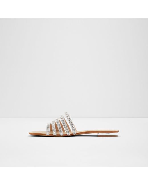 aldo droelian rhinestone slides