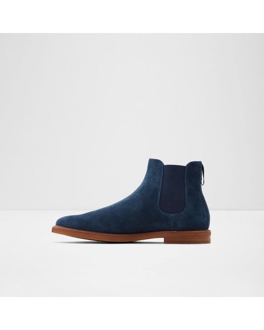 aldo blue suede shoes mens