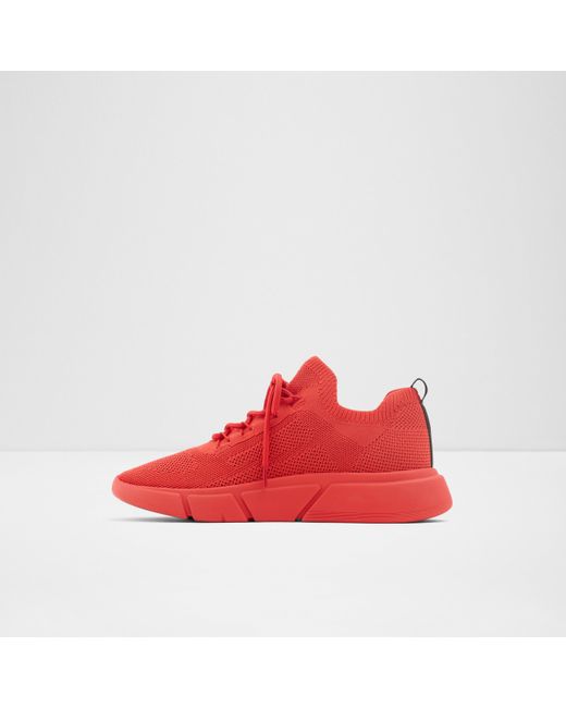 aldo sneakers red