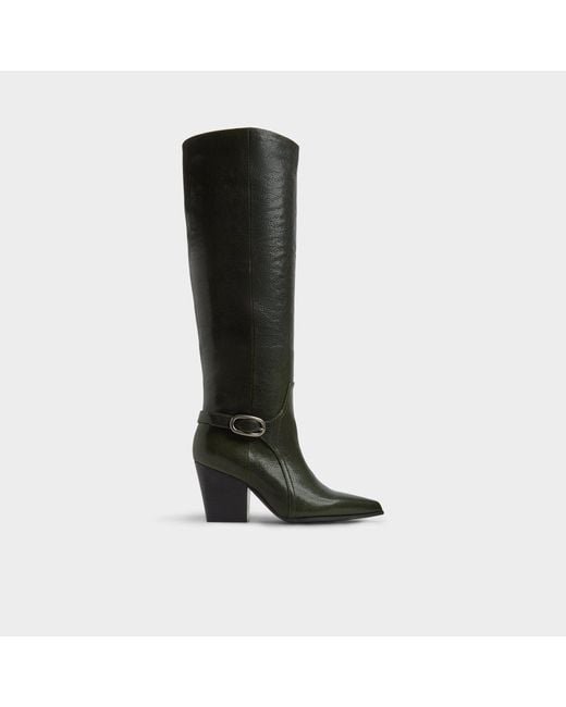ALDO Black Saddle