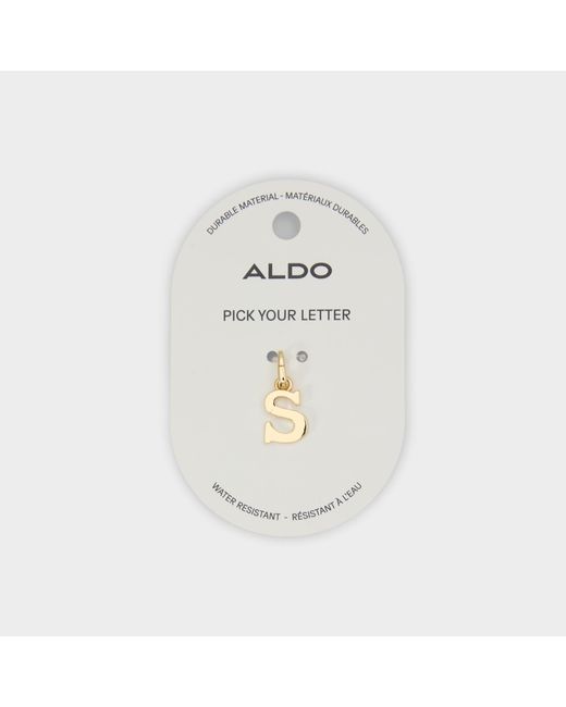 ALDO White Initials