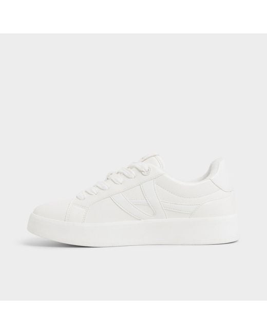 ALDO White Mtl72sneaker-l