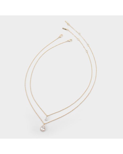 ALDO White Yaude – Clear Multi