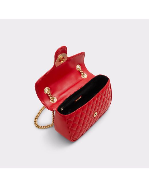Buy ALDO Women Black, Red Hand-held Bag Black Online @ Best Price in India  | Flipkart.com