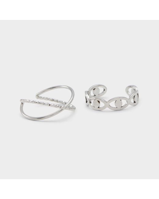 ALDO White Twisted –
