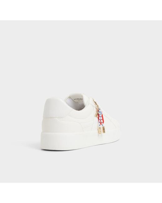 ALDO White Mtl72sneaker-l