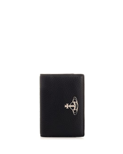 Vivienne Westwood White Black Eco-leather Card Holder