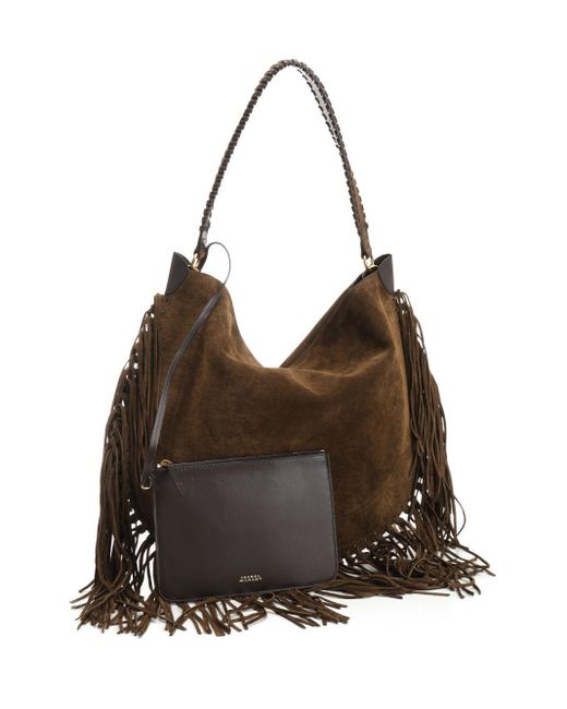 Isabel Marant Brown "oskan" Hobo Soft Bag