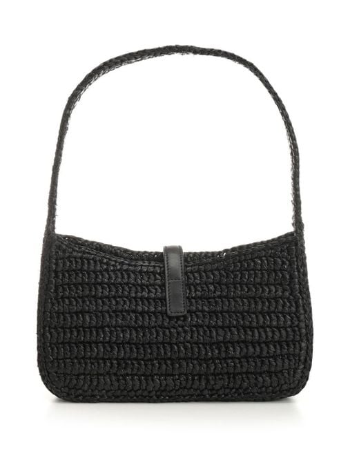 Saint Laurent Black Hobo Bag "5a7"