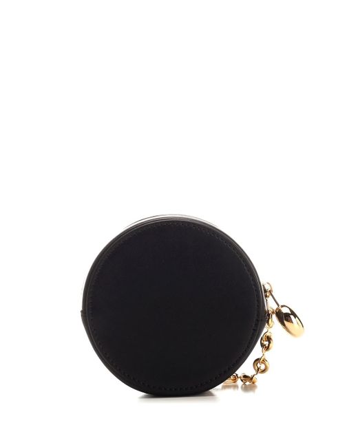 Loewe Black "pebble" Key Ring