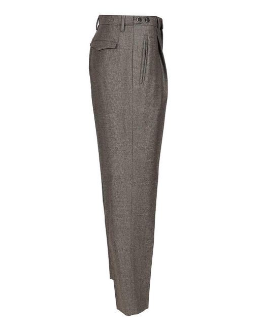 Barena Gray "masco Bita" Trousers for men