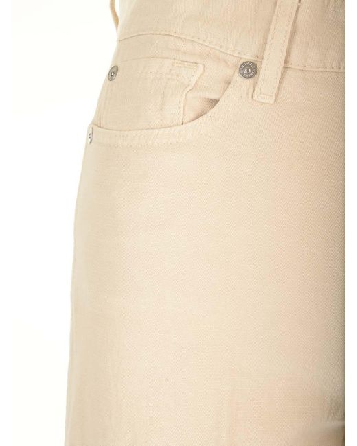 7 For All Mankind Natural Lotta Linen