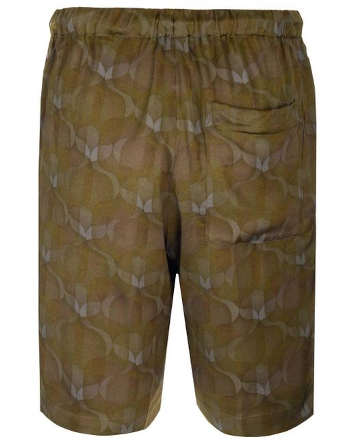 Dries Van Noten Green Shorts for men