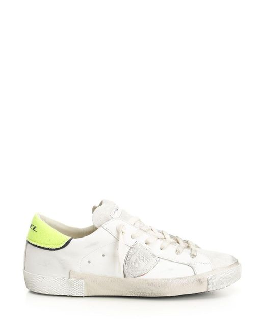 Philippe Model White "prsx" Sneakers