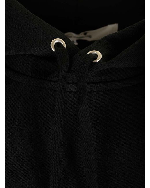 COMME DES GARÇONS PLAY Black Hooded Sweatshirt for men
