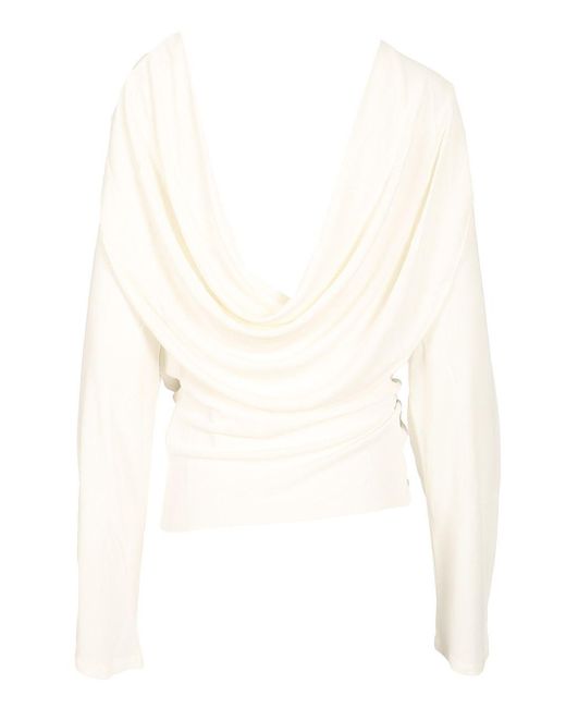 Jacquemus White Croisière Tops