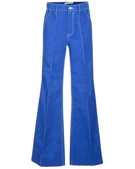 Zimmermann Flared Jeans in Blue | Lyst