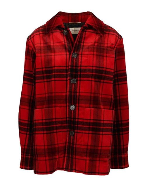 Saint Laurent Red Coats