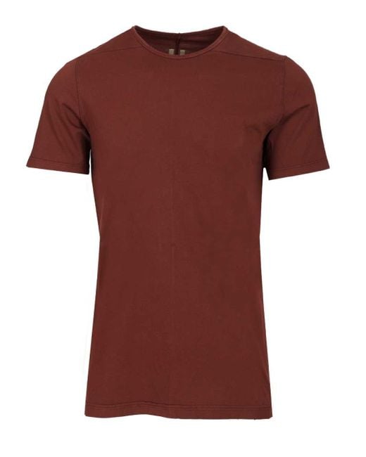 Rick Owens Red "level" T-shirt