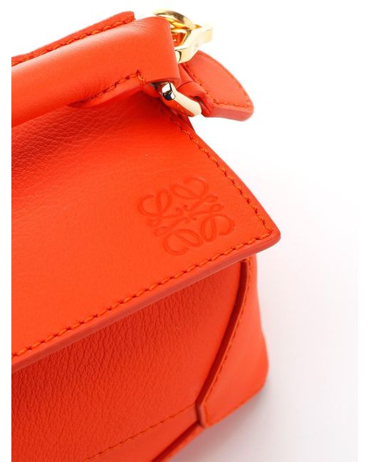 Loewe Red "puzzle" Mini Bag