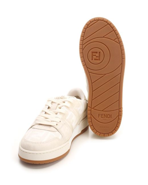 Fendi White Match Sneakers