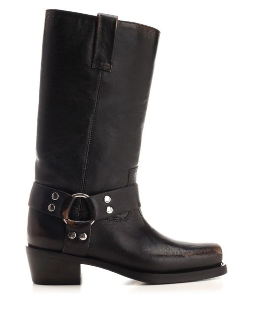 Paris Texas Black Roxy Boot | Lyst