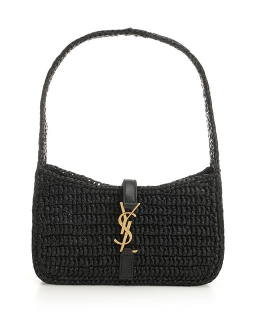 Saint Laurent Black Hobo Bag "5a7"