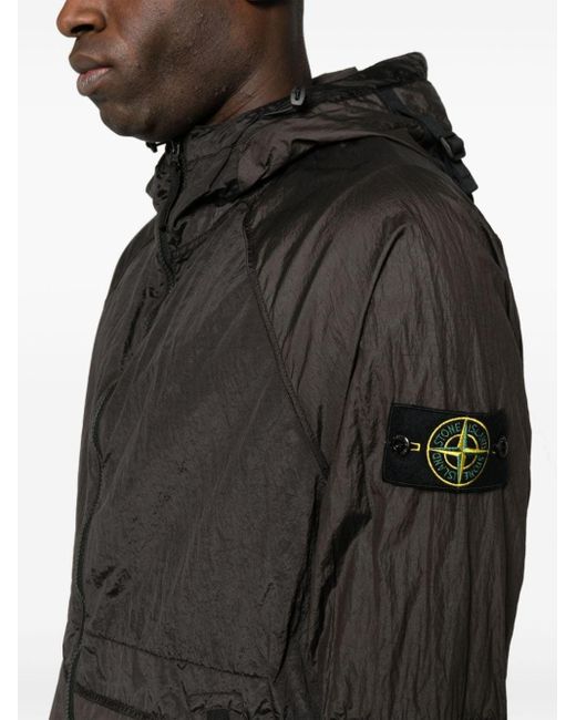 Stone Island Black Responsible Fabric Jacket for men