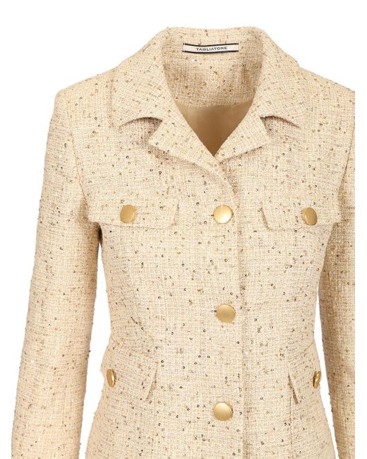 Tagliatore Natural Short Jacket Jackets