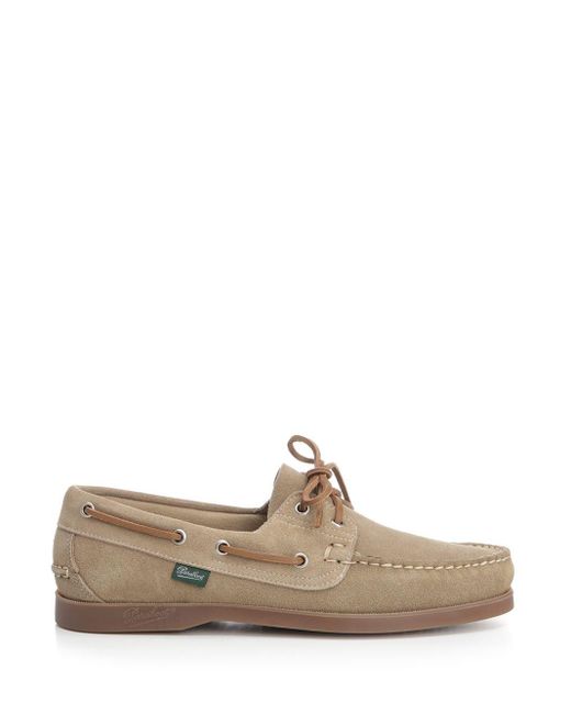 Paraboot White Suede "barth" Loafer
