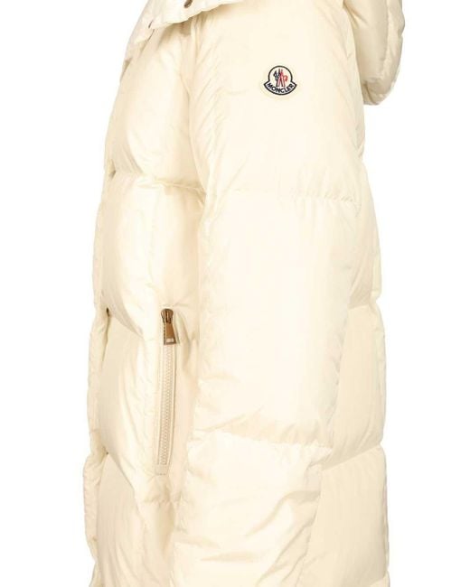 Moncler Natural Long "litte" Down Jacket