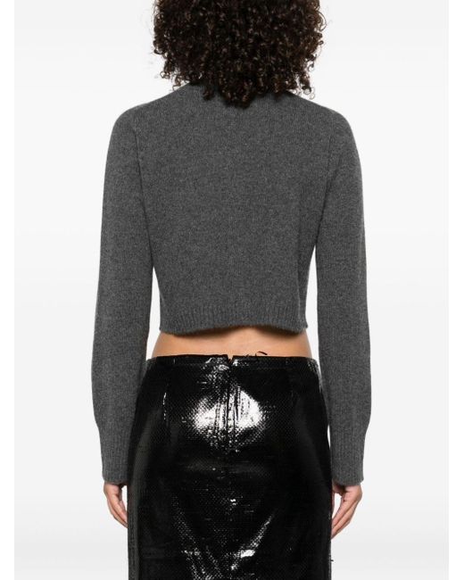 Loulou de Saison Gray "zephir Lds" Short Cardigan