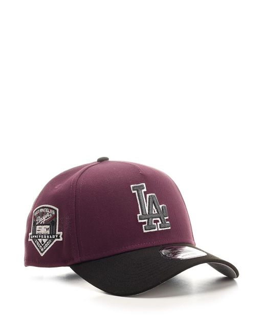 KTZ Purple Bicolor "los Angeles Dodgers" Hat