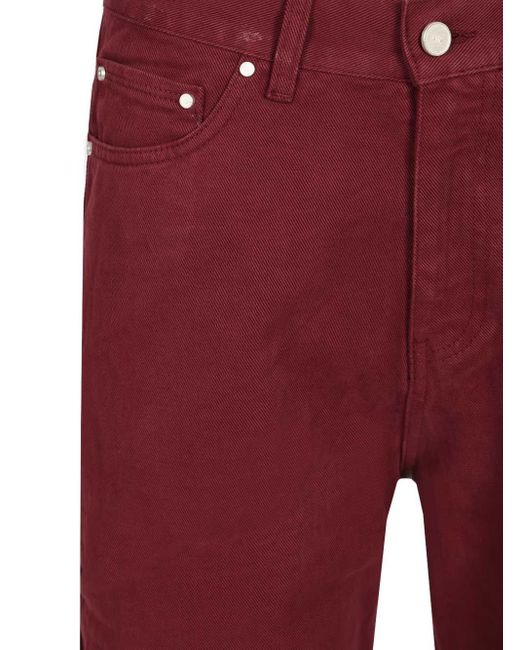 Arte' Red Denim Jeans for men