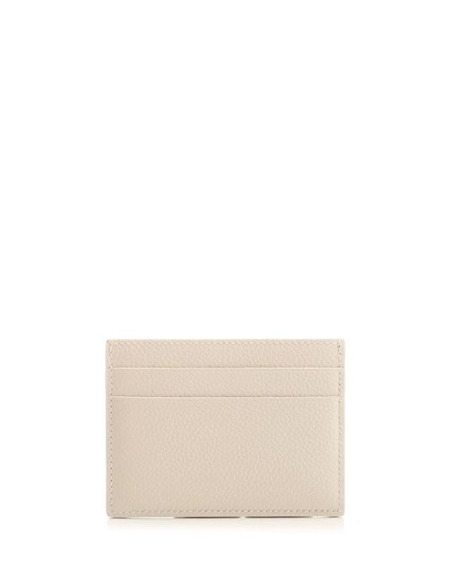 Balenciaga White Leather Card Holder