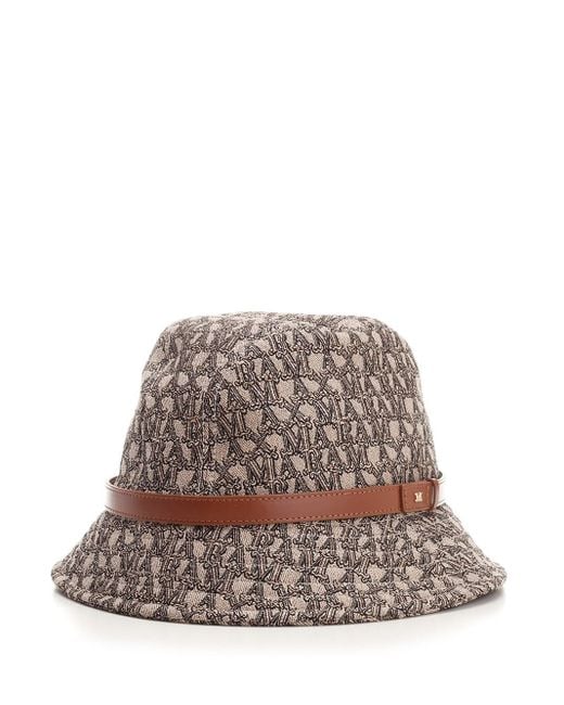 Max Mara Brown "poloma" Bucket Hat