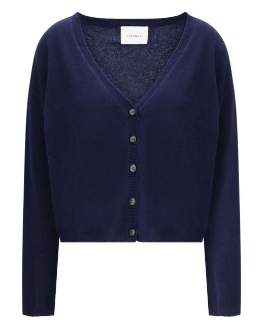 Lisa Yang Blue Abby Cardigan