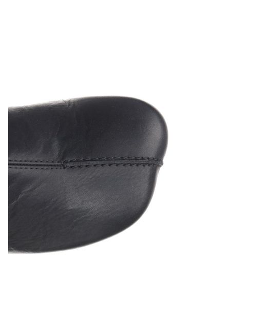MM6 by Maison Martin Margiela Blue Ankle Boots "tabi