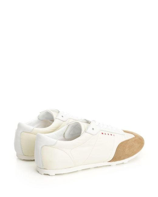 Marni Natural Softy Soccer Sneaker