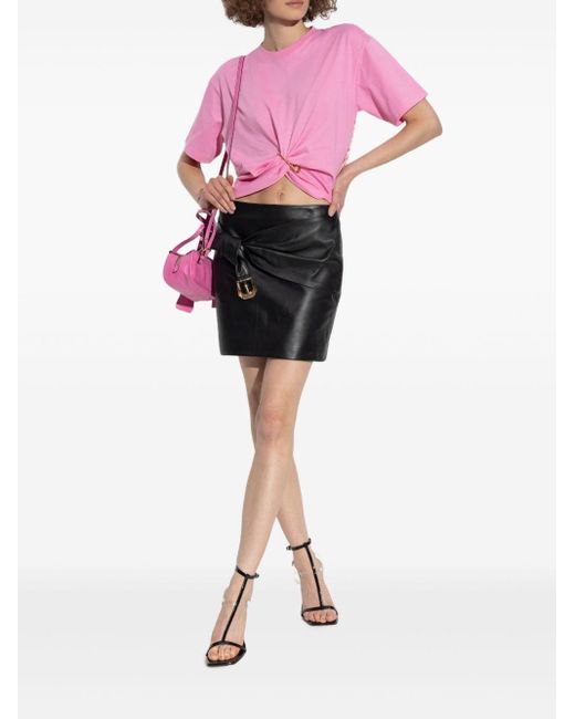 Versace Pink Cotton Jersey T-shirt
