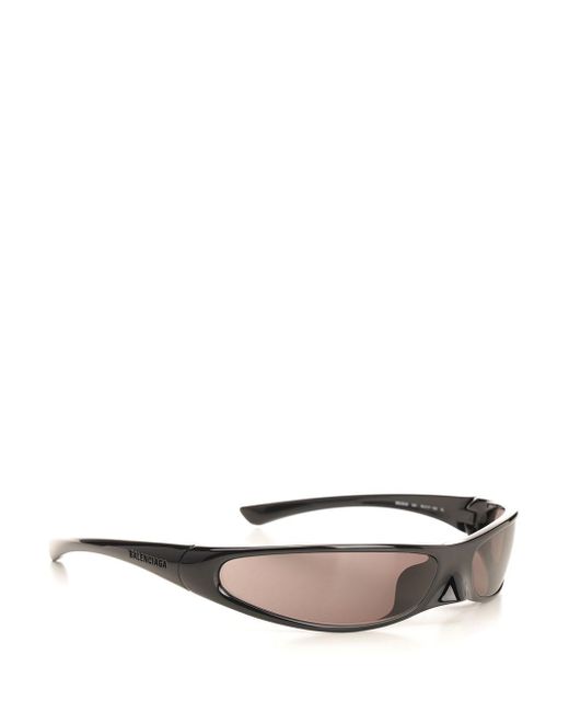 Balenciaga White Blade Glasses