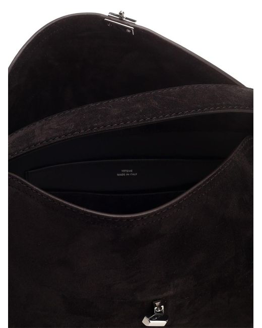 Totême  Black "t-lock" Shoulder Bag