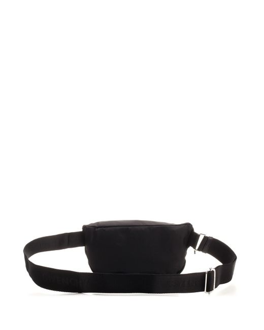 Givenchy White Black "g-trek" Belt Bag for men