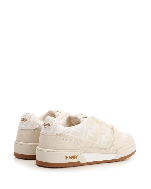 Fendi White Match Sneakers