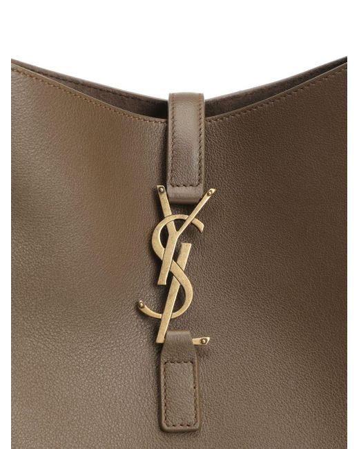 Saint Laurent Brown "le 5 À 7" Hobo Bag