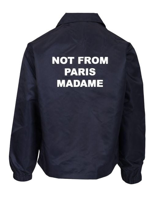 Drole de Monsieur Blue "slogan" Bomber Jacket for men
