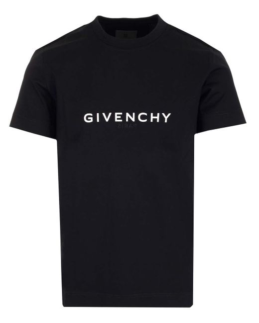 Givenchy Black " Paris Reverse" T-shirt