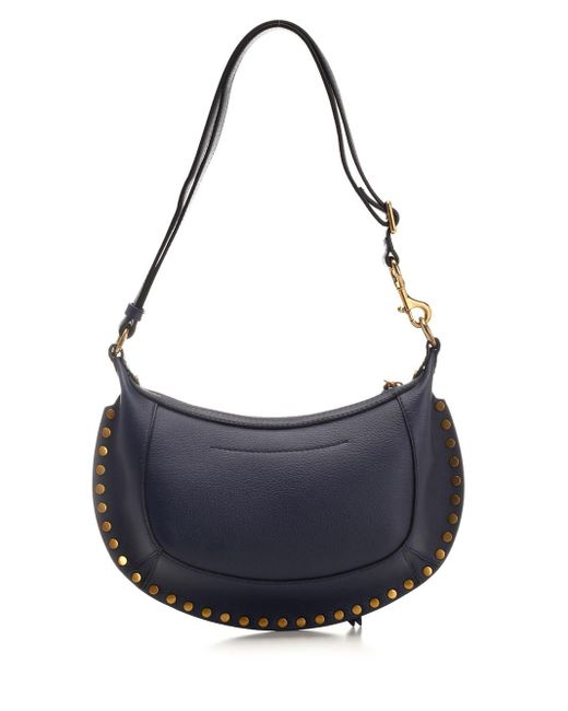 Isabel Marant Blue Oskan Shoulder Bag