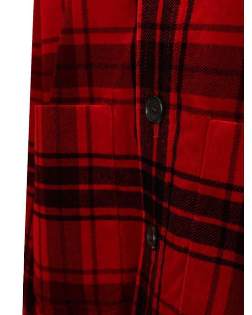 Saint Laurent Red Coats