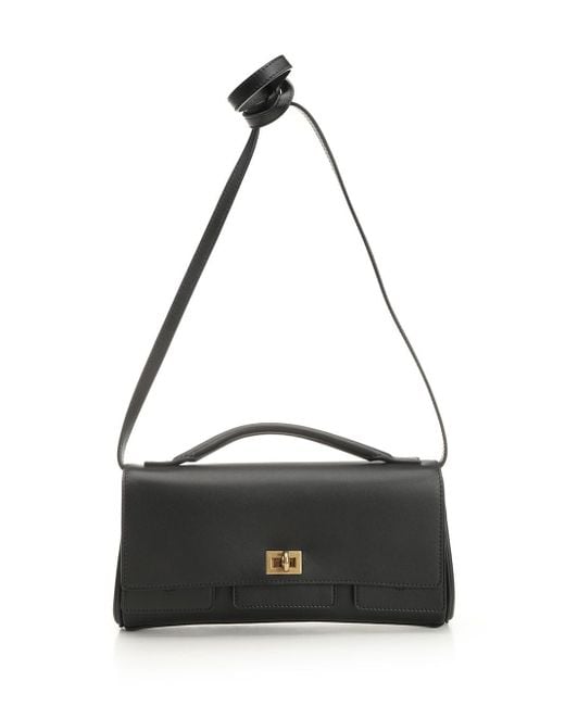 Balenciaga Black Bel Air Small Shoulder Bag